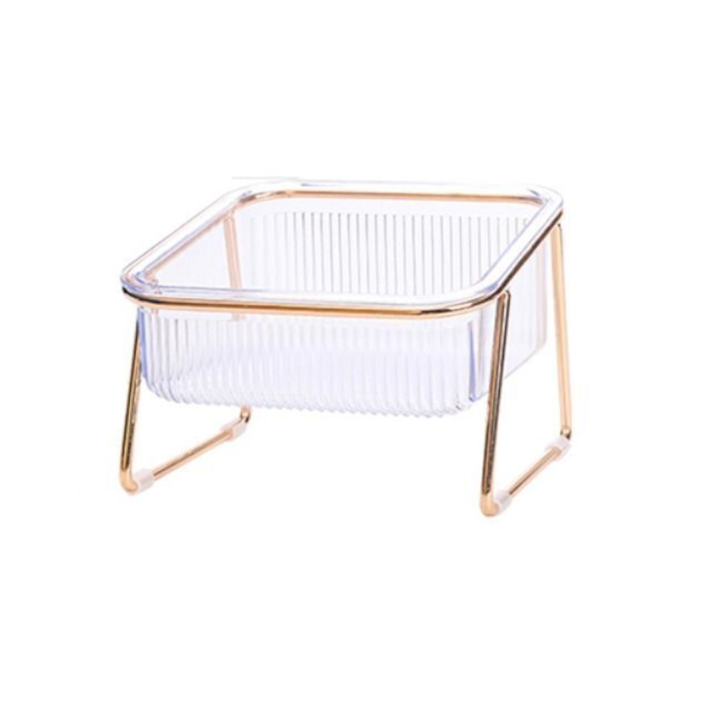 Pet Elevated Feeder Bowl Raised Stand Dog Cat Food Water Dishes Feeders & Fountains