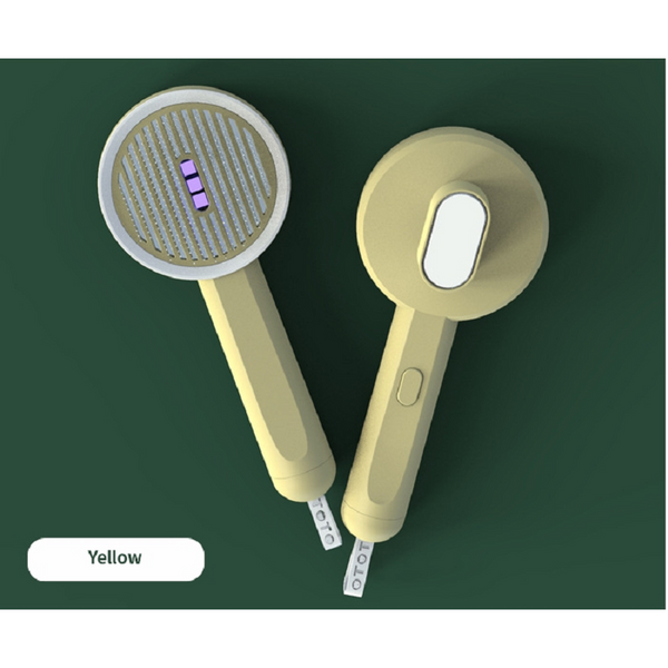 Pet Germicidal Sterilizing Comb Usb Rechargeable Cat Dog Automatic Hair Removal Brush Dog Grooming