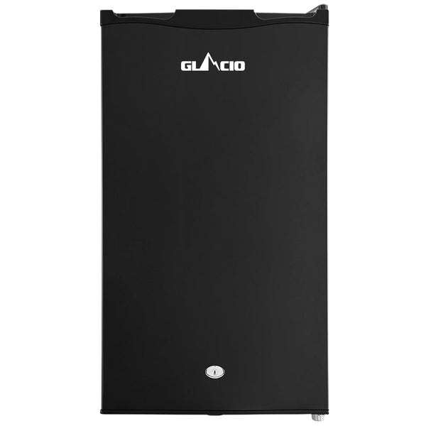 Glacio 95L Fridge Bar Freezer Cooler Upright 12V/24V/240V 4Wd Camping Black Mini Fridges