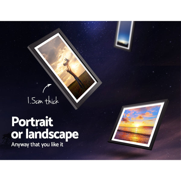 Artiss 26Pcs 8X10in 5X7in 4X6in 3.5X5in Hanging Wall Black Photo Frames