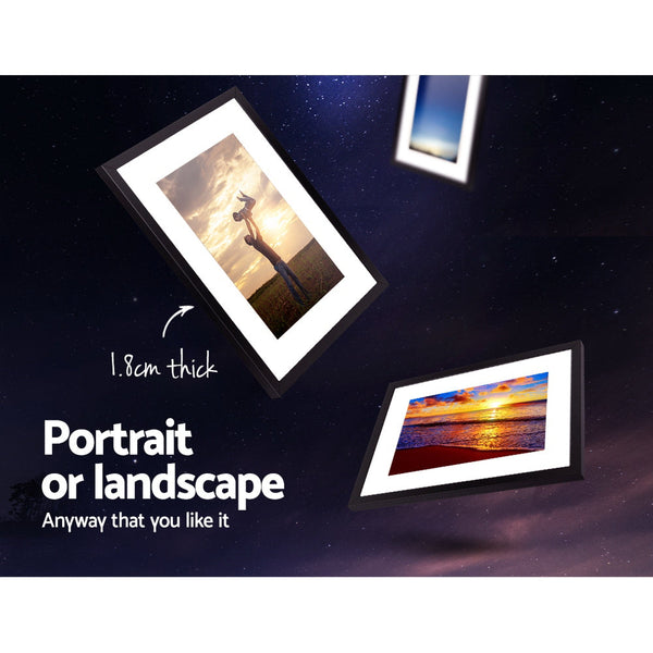 Artiss 3 Pcs Photo Frame Wall Set A3 Picture Home Decor Gift Present Black Photo Frames