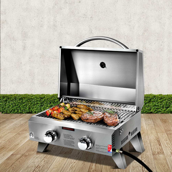 Grillz 2 Burner Gas Bbq Barbecues Grills & Smokers