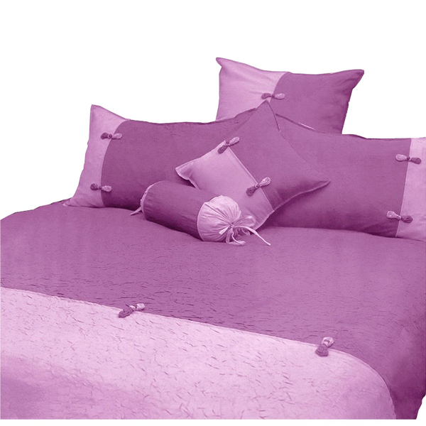 Phase 2 Scrunchie Orchid Quilt Cover Set Quilt Covers