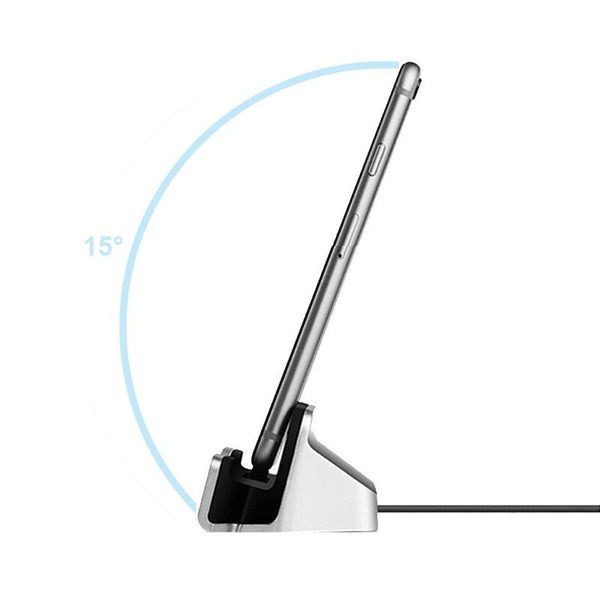 Phone Dock Charging Stand Base Cradle Usb Cable Holder Gold 1 Chargers & Cradles