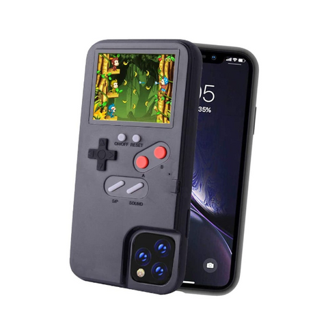 Phone Cases Covers Mobile For Iphone Retro 3D Game Design Style With 36 Mini Games Colour Screen Video Protective Iphonex / Iphonexs Max Black