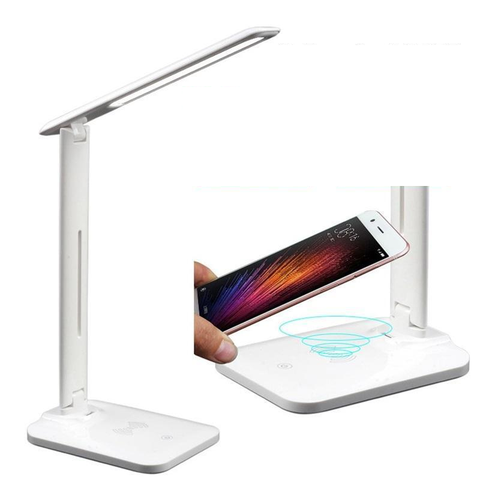 Table Desk Multifunctional Led With Wireless Charger Lamps