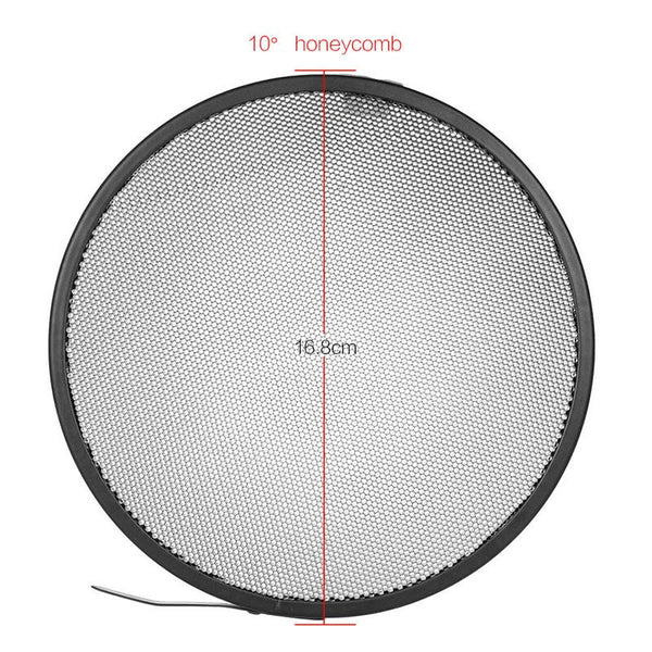 Photo Studio 16.8Cm 10 Degree Honeycomb Grid For 7 Black Other Lighting & Studio