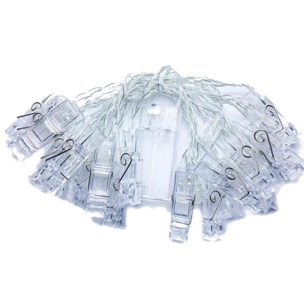 Photo Clip Holder Led Strip Fairy Photograph Display String Lights
