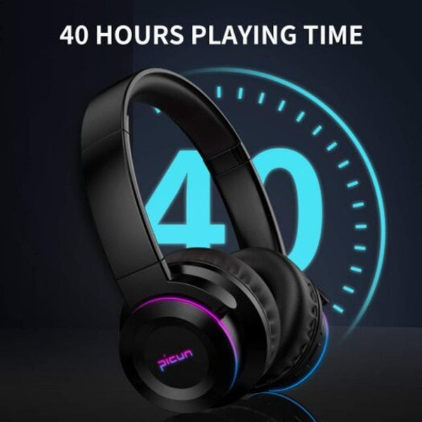 B9 Wireless Bluetooth Headphones With Mic Foldable Headset For Tv Pc Cellphone Headsets