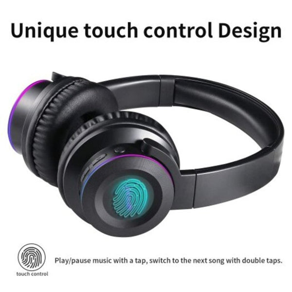 B9 Wireless Bluetooth Headphones With Mic Foldable Headset For Tv Pc Cellphone Headsets