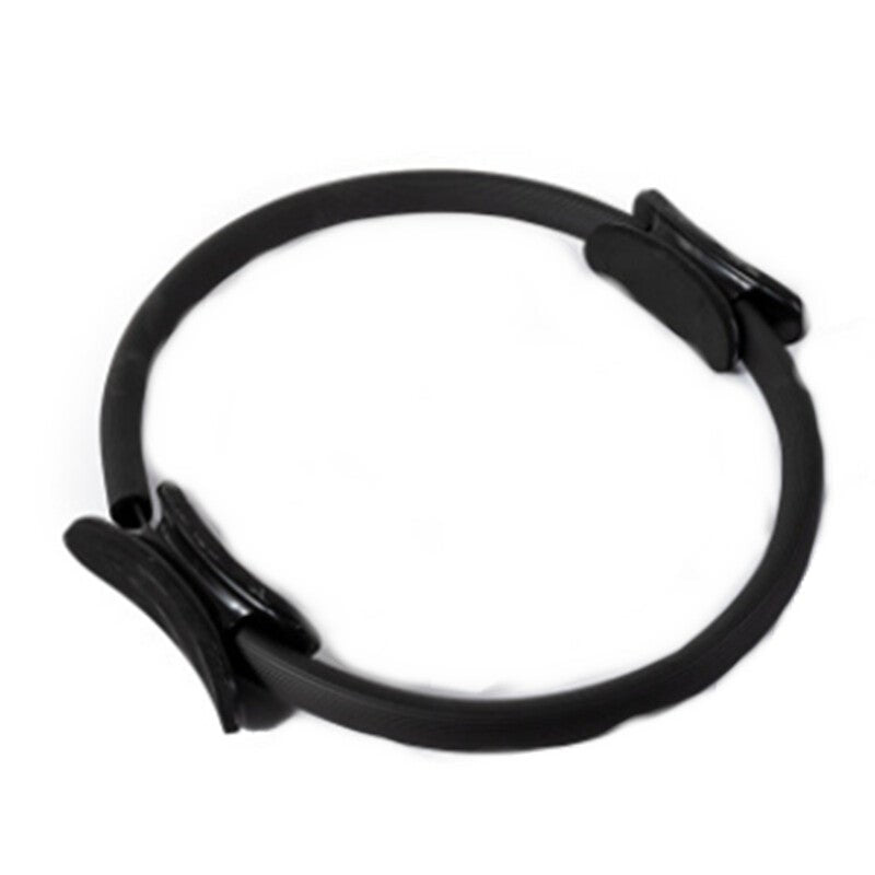 Pilates Yoga Ring Full Body Training Stretching Fitness Equipment Exercise Circle Gym Home For Women Men Black Pilates Rings