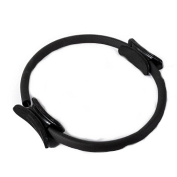 Pilates Yoga Ring Full Body Training Stretching Fitness Equipment Exercise Circle Gym Home For Women Men Black Pilates Rings
