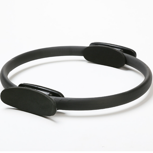Pilates Yoga Ring Full Body Training Stretching Fitness Equipment Exercise Circle Gym Home For Women Men Black Pilates Rings