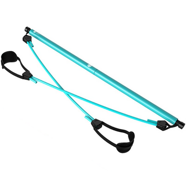 Pilates Bar Kit With Resistance Band Exercise Stick Toning Fitness Home Yoga Gym Body Workout Yoga & Pilates Accessories