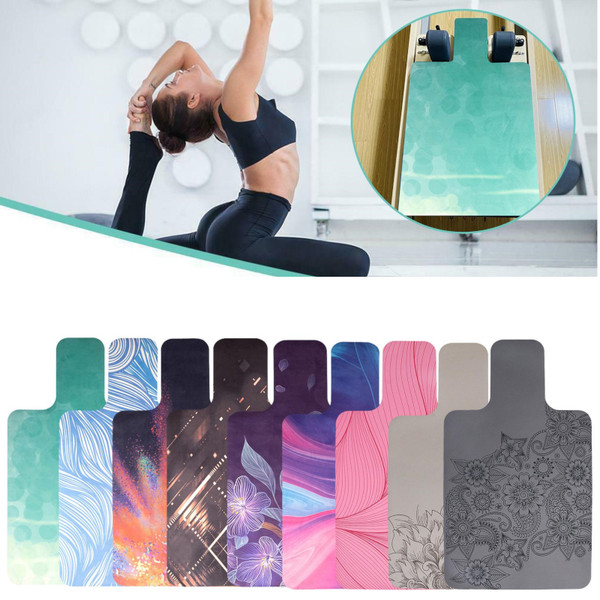 Pilates Suede Rubber Reformer Non-Slip Yoga Mat