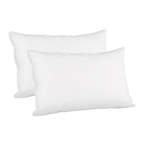 Giselle Duck Feather Down Twin Pack Pillow Pillows