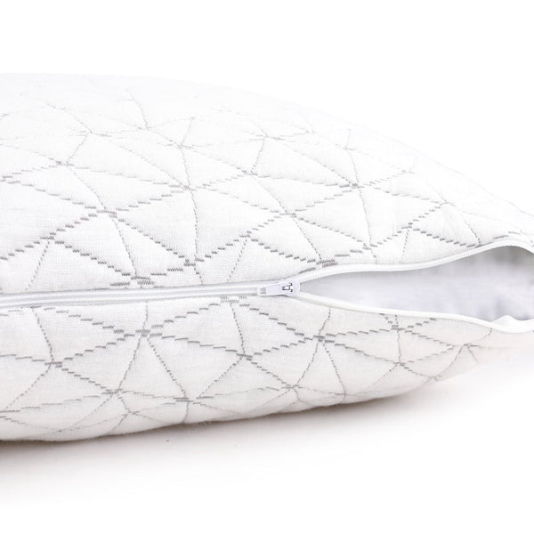 Giselle Set Of 2 Rayon Single Memory Foam Pillow Pillows