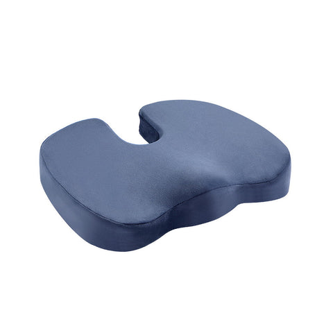 Giselle Seat Cushion Memory Foam Pillow Back Chair Pad Blue Seat & Posture Cushions
