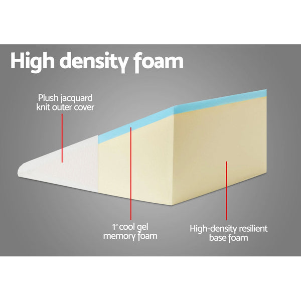 Giselle Foam Wedge Back Support Pillow Beige Pillows