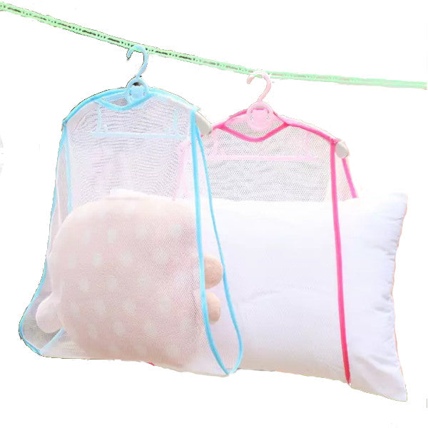 Pillow Air Drying Mesh Net Hanger Bag Clothes Airers