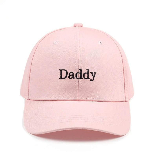 Daddy Ballcap Pink White Black