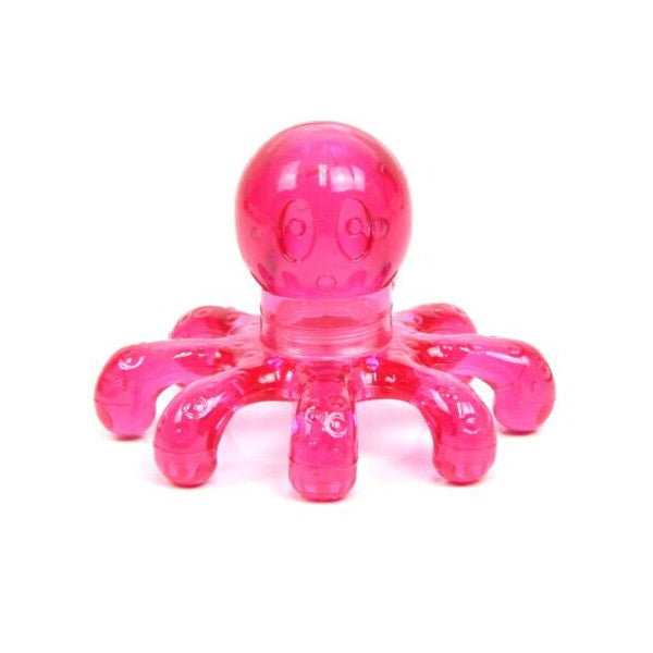Pink Or Blue Handheld Back Head Octopus Massager Massagers