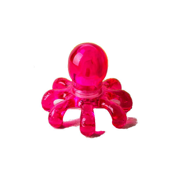 Pink Or Blue Portable Handheld Back Head Octopus Massager