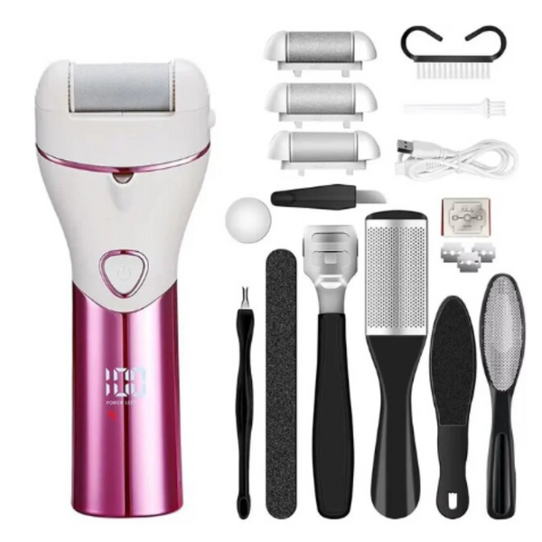 Professional Pedicure Electric Foot File Usb Rechargeable Digital Display 2 Manicure & Pedicure Tools & Kits