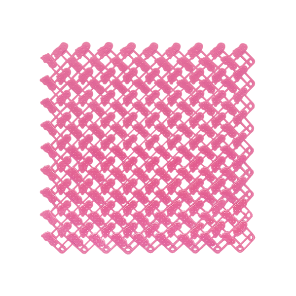 Splicing Mat Pink 25 Centimetre By 10 Pieces Diy Non Slip Bathroom Door Mats & Floor Mats