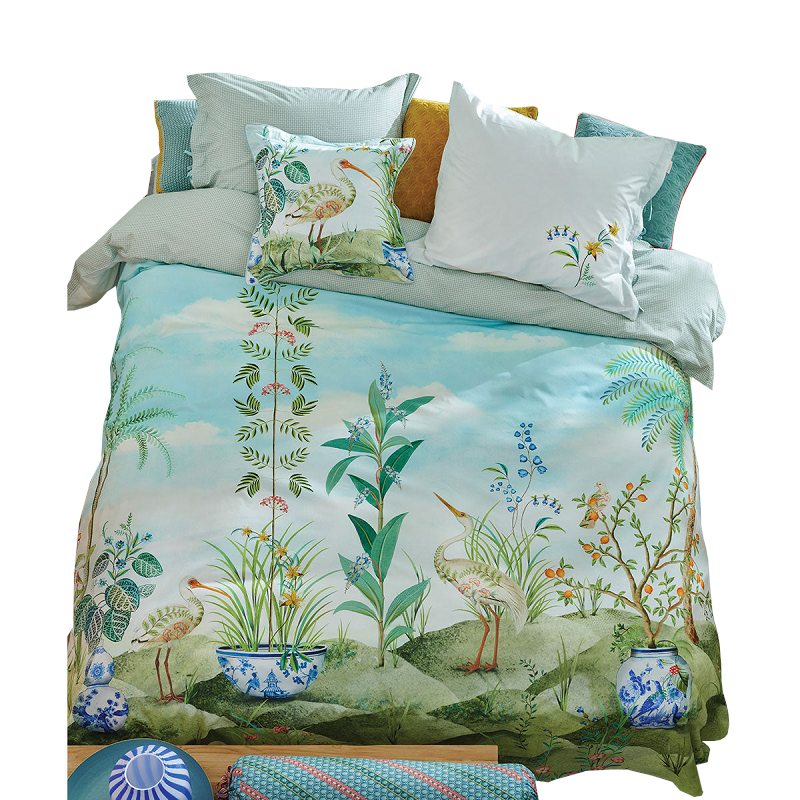 Pip Studio Jolie White Cotton Quilt Cover Set King Quilt Covers