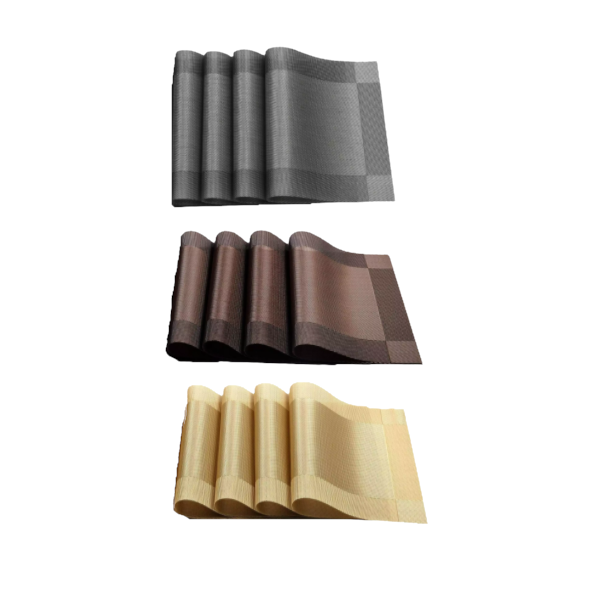 Placemats Place Mats Stylish Heat Resistant Non Slip Washable Table Protection