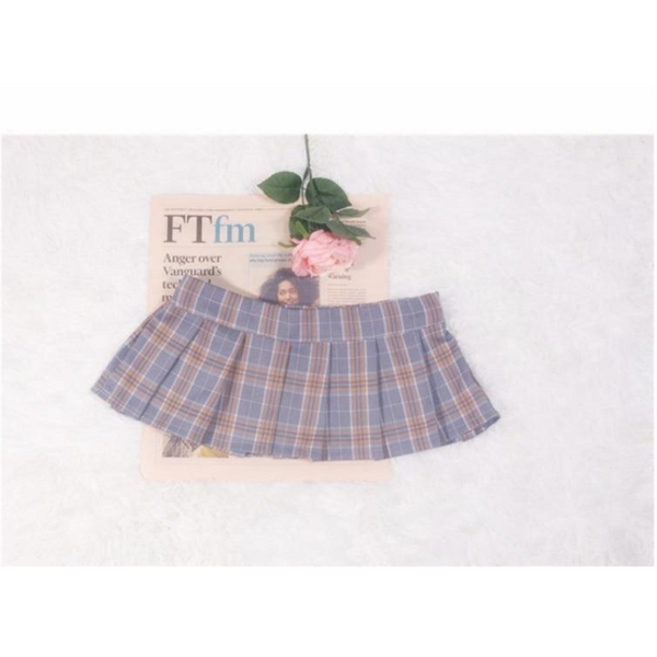 Plaid Micro Skirt Skirts