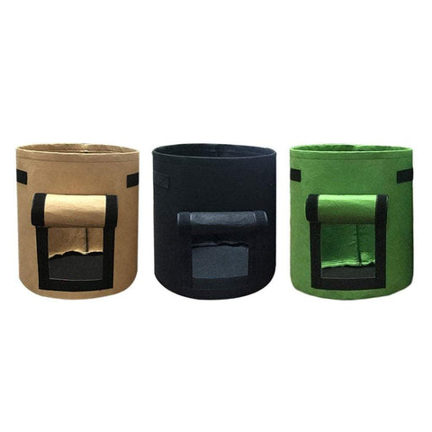Home Garden Water Resistant Potato Plant Grow Vegetable Growing Bags Baskets Pots Window Boxes