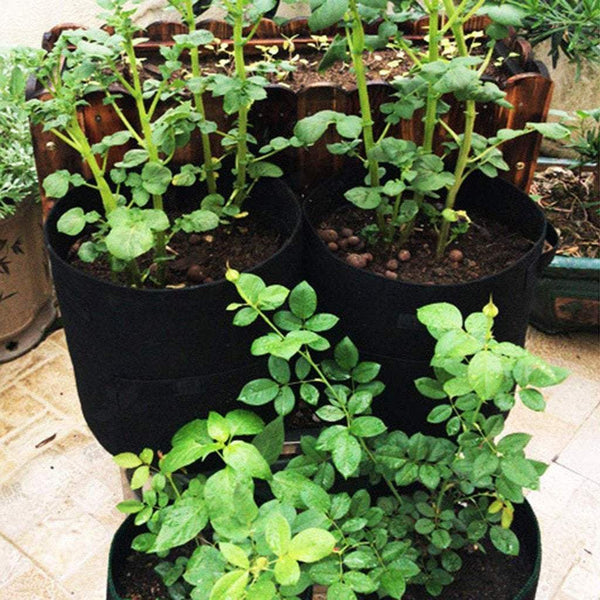 Baskets Pots Window Boxes Home Garden Water Resistant Potato Plant Grow Vegetable Growing Bags