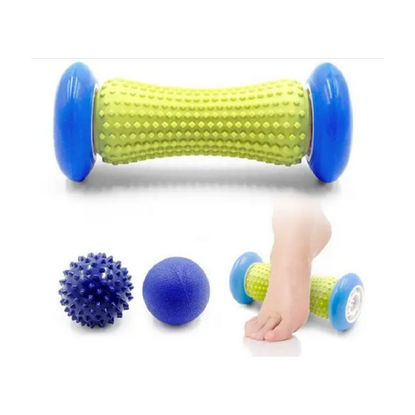 Plantar Fasciitis Foot Massage Roller With Spiky Ball Massagers