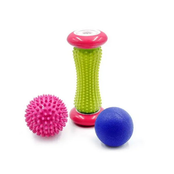 Plantar Fasciitis Foot Massage Roller With Spiky Ball Massagers