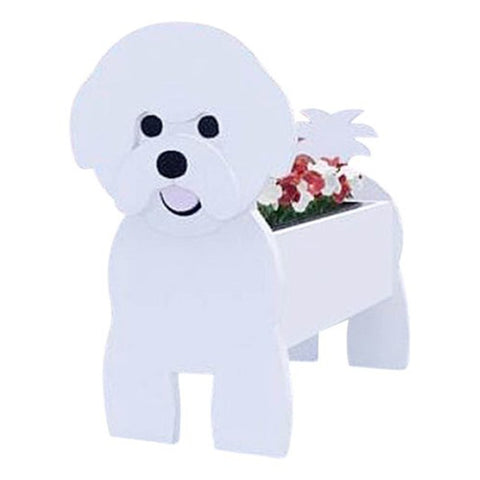 Planter Animal Shaped Dog Pvc Garden Decoration Flower Pot Key Planters & Vases