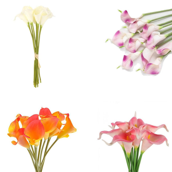 Calla Lillies Artificial Flowers Home Decor