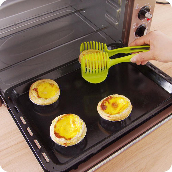 Versatile Plastic Tongs And Vegetable Slicer Kitchen Cutting Accessories