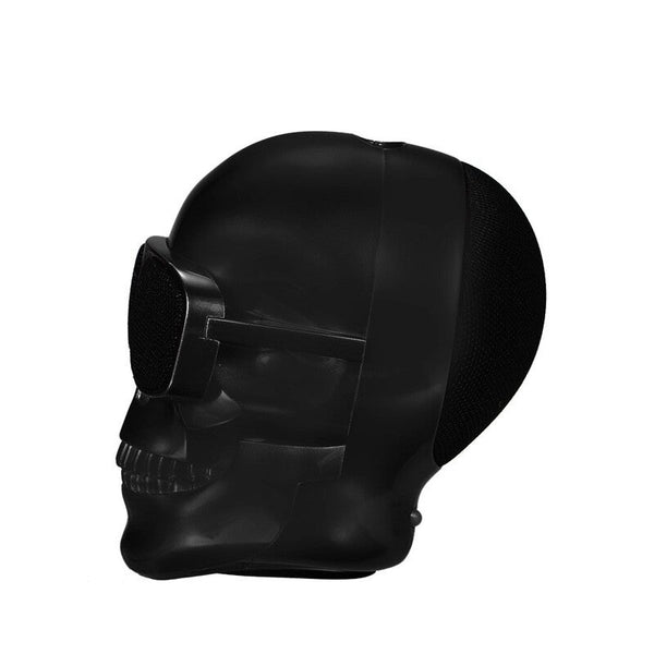Plastic Skeleton Metallic Wireless Shape Bt Black Audio Docks & Mini Speakers