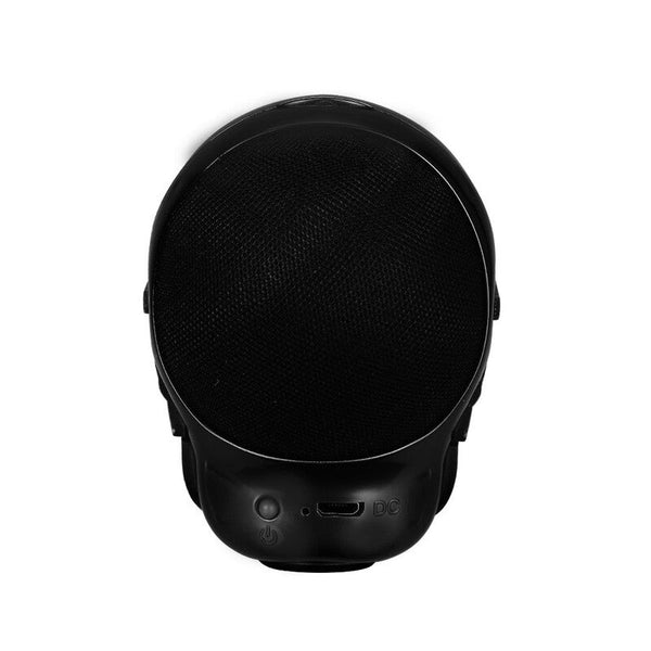 Plastic Skeleton Metallic Wireless Shape Bt Black Audio Docks & Mini Speakers