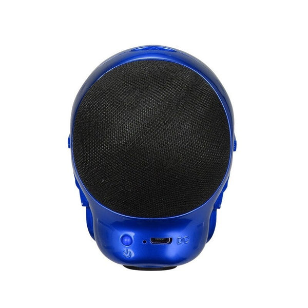 Creative Mini Skull Skeleton Speakers Portable Wireless Bluetooth Audio Docks & Mini Speakers