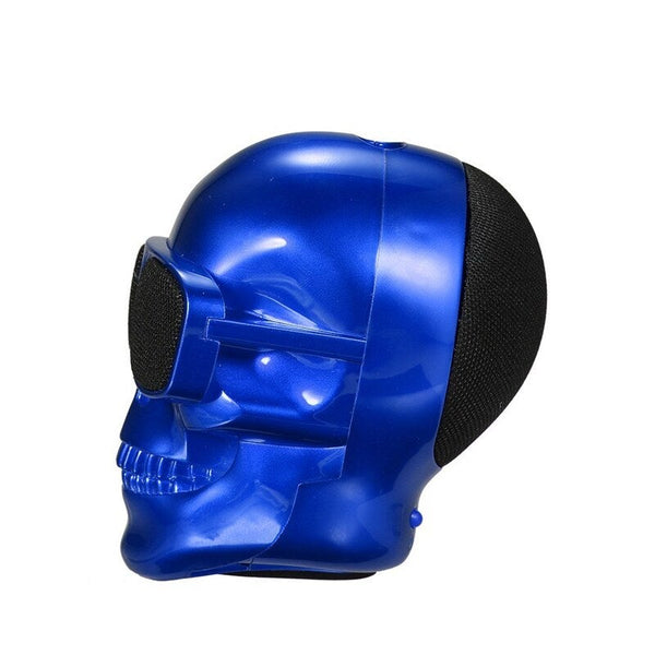 Creative Mini Skull Skeleton Speakers Portable Wireless Bluetooth Audio Docks & Mini Speakers