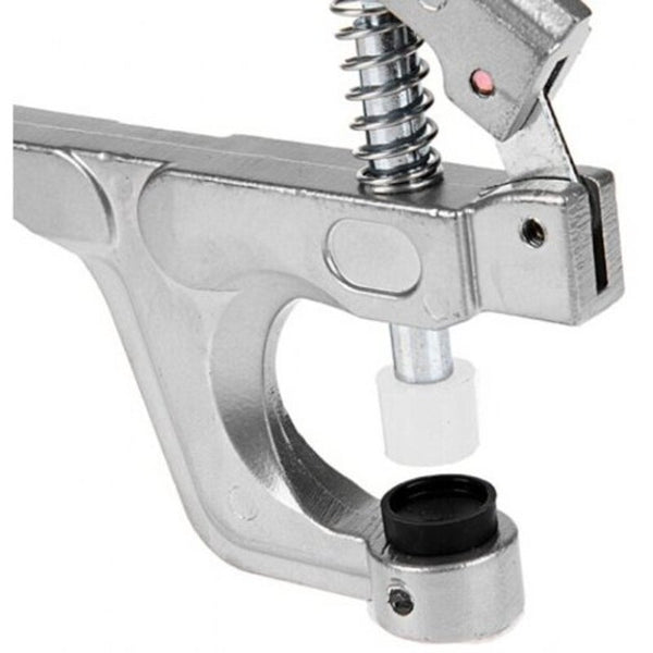 Plastic Snap Button Hand Pressure Pliers Silver Badge & Button Makers