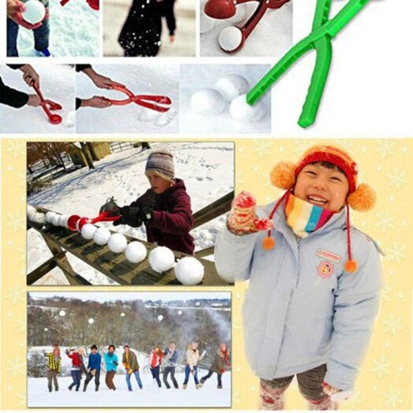 Plastic Snowball Maker Ball Scoop Winter Games Toy
