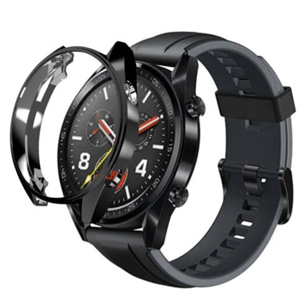 Tpu Case Huawei Watch Gt 46Mm Soft Plated All-Around Screen Protector Cover Bumper