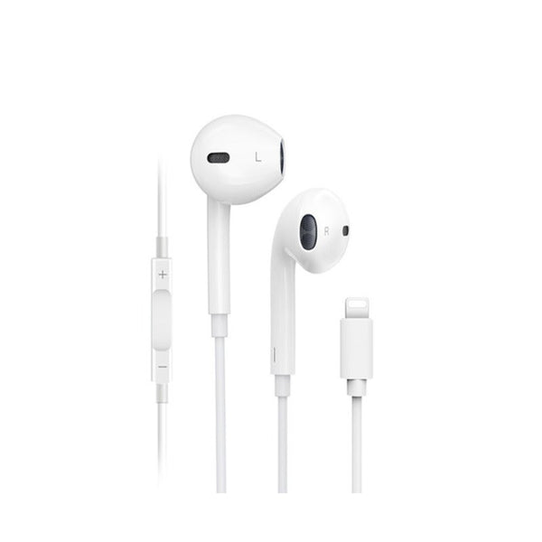 Plug Play Headphones Noise Reduction Earplugs Flat High Quality Wired For Apple 12 Series Wired Earphones