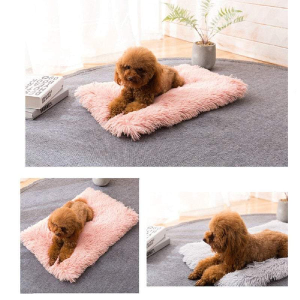 Soft Plush Comfortable Dog Mat Pad Pet Beds