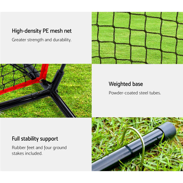 Everfit Baseball Training Net Stand Softball Practice Sports Tennis Basketball Backboards