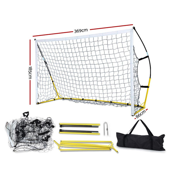Everfit Soccer Football Goal Net Kids Outdoor Training Sports 3.6M Xl Soccer Goals